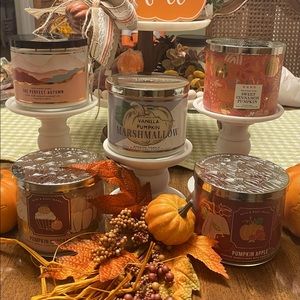 Fall Bath and Body Works Candles
